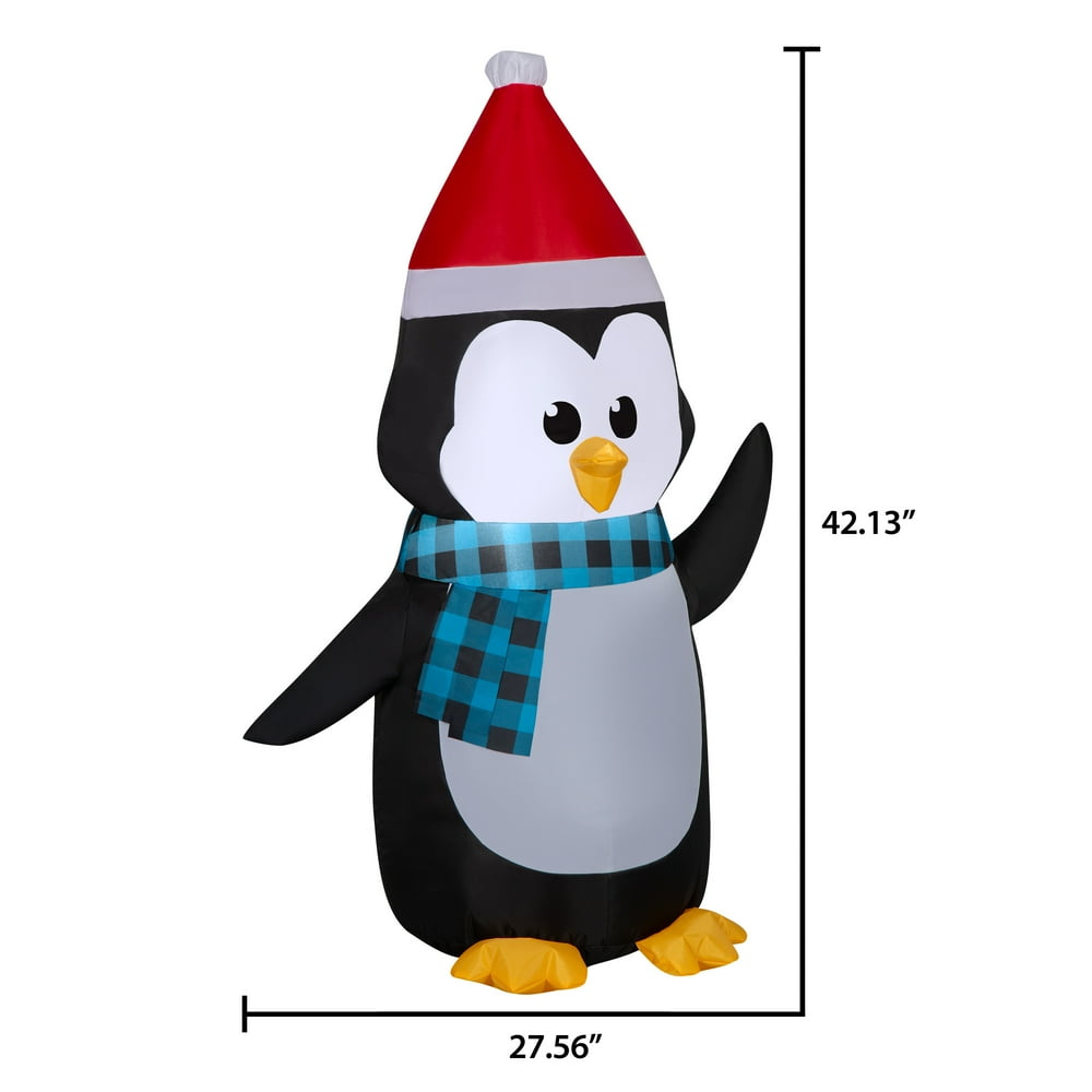 Airblown Inflatables 3.5 Foot Christmas Penguin
