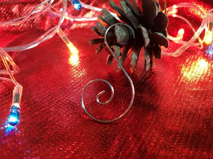 Christmas Ornaments Hooks Christmas Tree Hanger Great for Christmas Tree Decoration - 120 / Silver