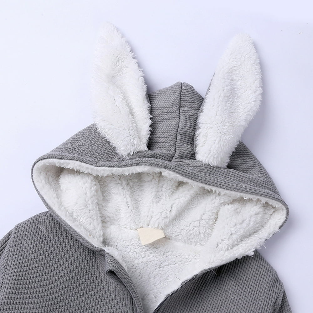Baby Cutest Warm Bunny Rompers